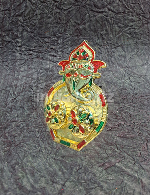 Ganapathy Kumkum Platter (3.5x5 Inch)
