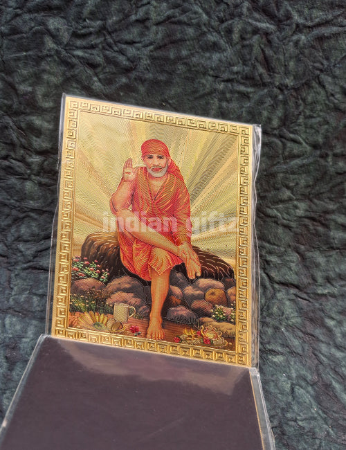Shiridi Sai Baba Magnetic Door Sticker Home Decor & Retun Gifts