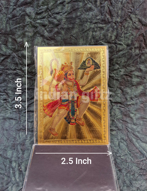 Lord Hanuman Sanjivi Malai Magnetic Door Sticker Home Decor & Retun Gifts
