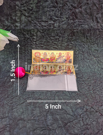Lord Ganesha Padmavati Titupathi Balaji Laxmi & Saraswathi Magnetic Door Sticker Home Decor & Retun Gifts