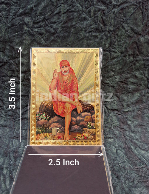 Shiridi Sai Baba Magnetic Door Sticker Home Decor & Retun Gifts