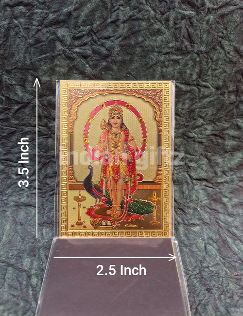Lord Murugan Magnetic Door Sticker Home Decor & Retun Gifts