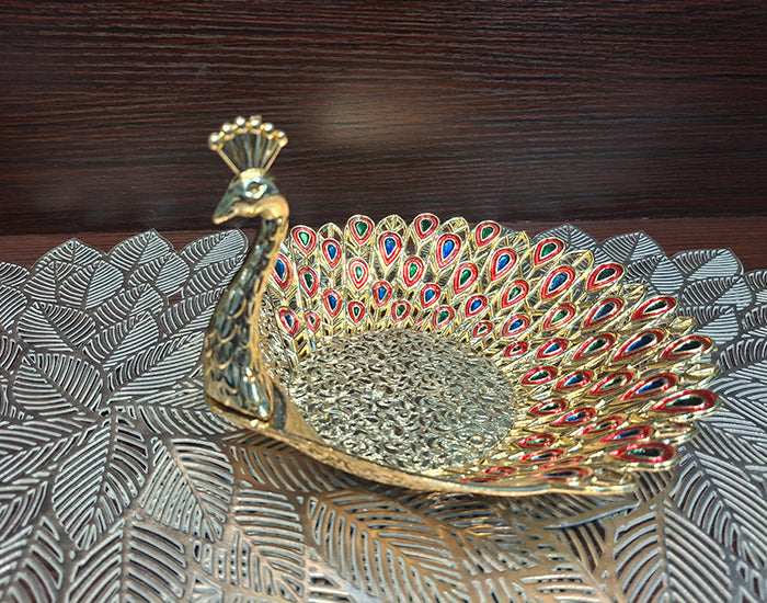 Peacock Candle Holder