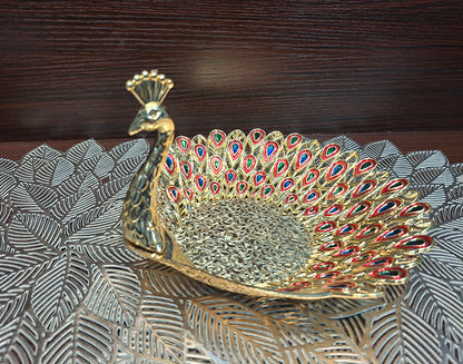 Peacock Candle Holder