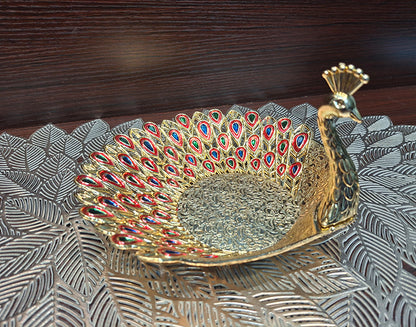 Peacock Candle Holder