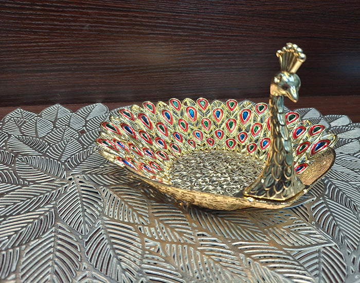 Peacock Candle Holder