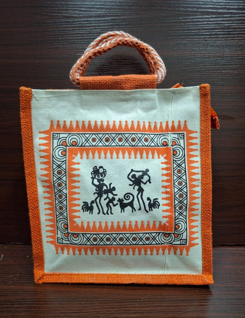 Orange Adivasi Bag