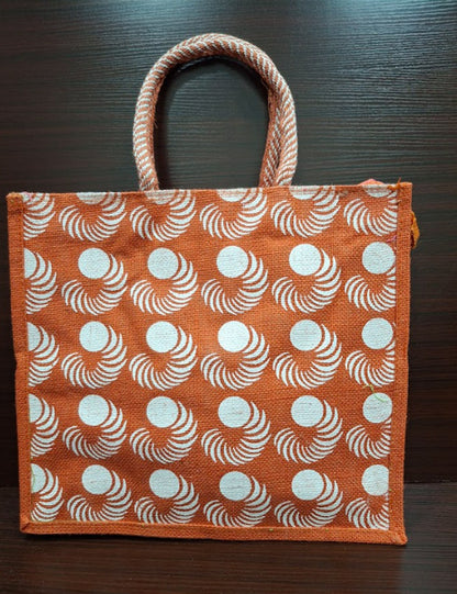 Circle 3D Jute Bag