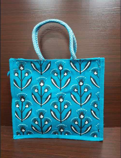 Blue Tribe Jute Bag