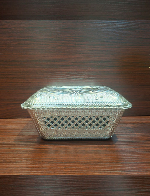 Silver Plastic Box