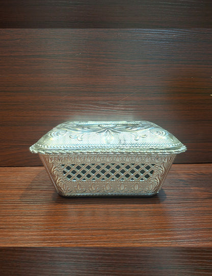 Silver Plastic Box