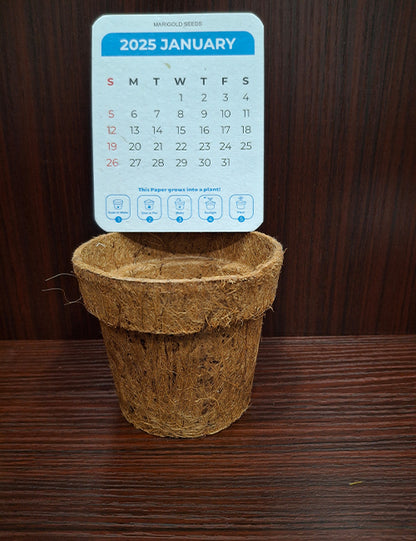 Pot and Calendar Set