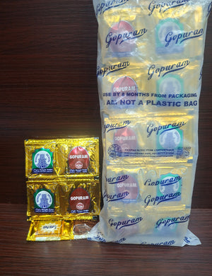 Gopuram Manjal Kumkum Sachet