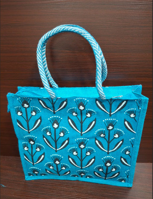 Blue Tribe Jute Bag