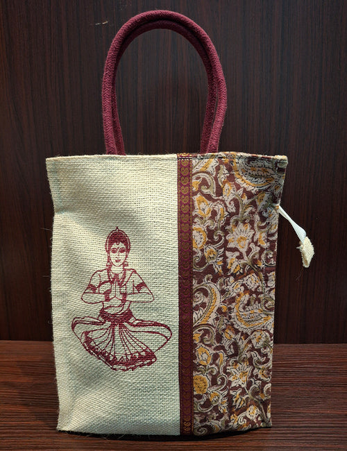 Bharatanatyam Jute Bag