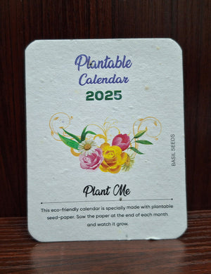 Plantable Calender
