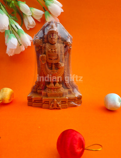 Polyresin Lord Balaji Swamy Statue for Pooja Room & Return Gifts