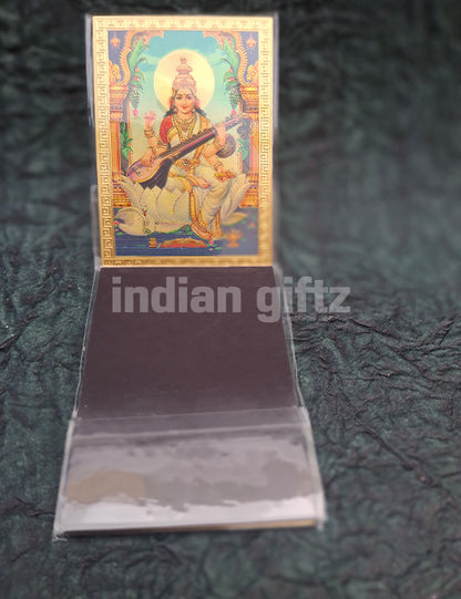 Lord Saraswathi Magnetic Door Sticker Home Decor & Retun Gifts