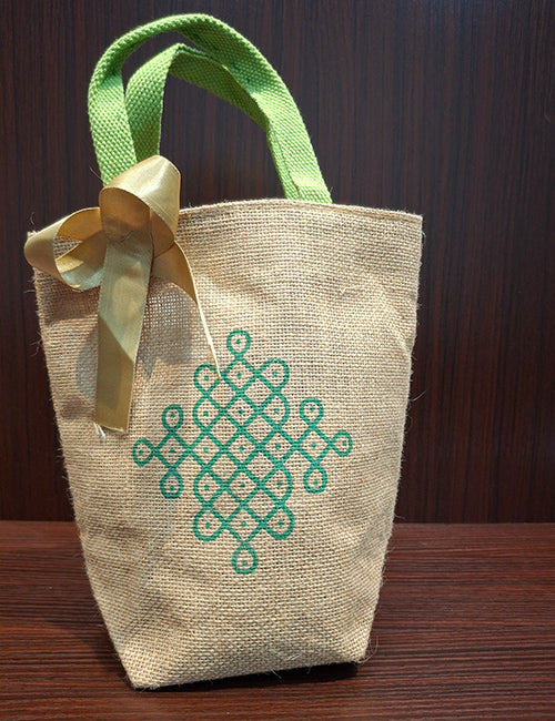 Kolam Jute Bag
