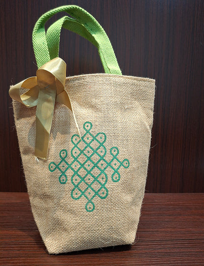 Kolam Jute Bag