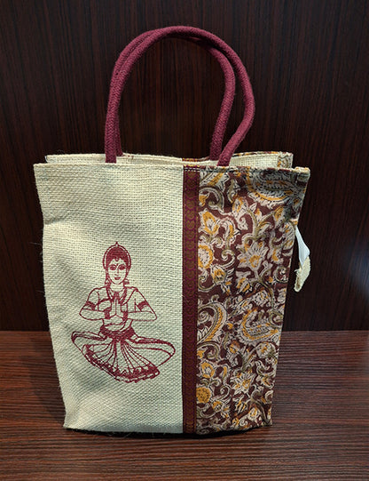 Bharatanatyam Jute Bag