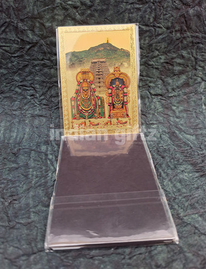 Padmavathi Thayar & Tirupathi Balaji Door Magnetic Sticker – Perfect for Home, Office, Pooja Room, Worship & Decorative Use