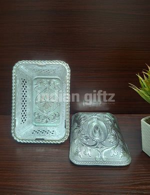 Silver Plastic Box