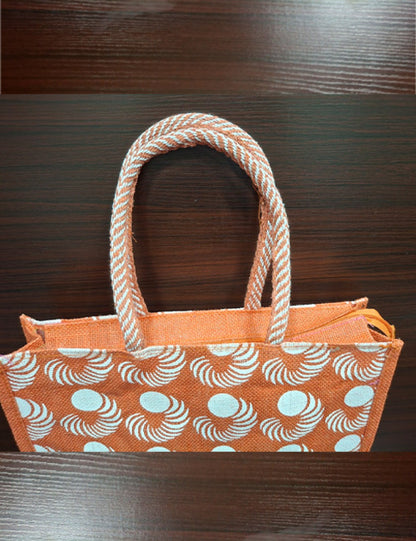 Circle 3D Jute Bag