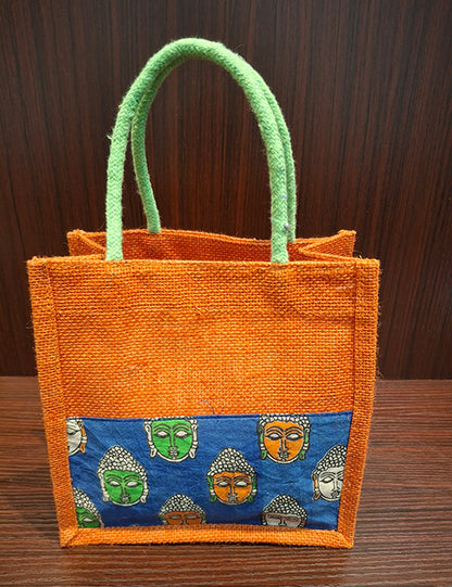 Traditional Jute Kalamkari Bag