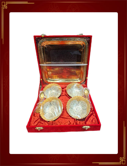 German  Four Bowl Set – Gold