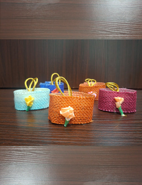 Gopuram Basket Kumkum Manjal Set