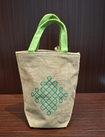 Kolam Jute Bag