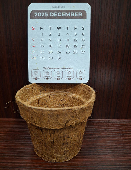 Pot and Calendar Set