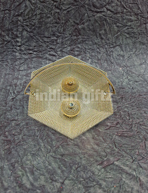 Silver Basket Kumkum Platter (6 Inch)