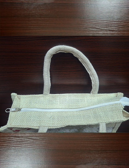 Printed  Window Jute Bag