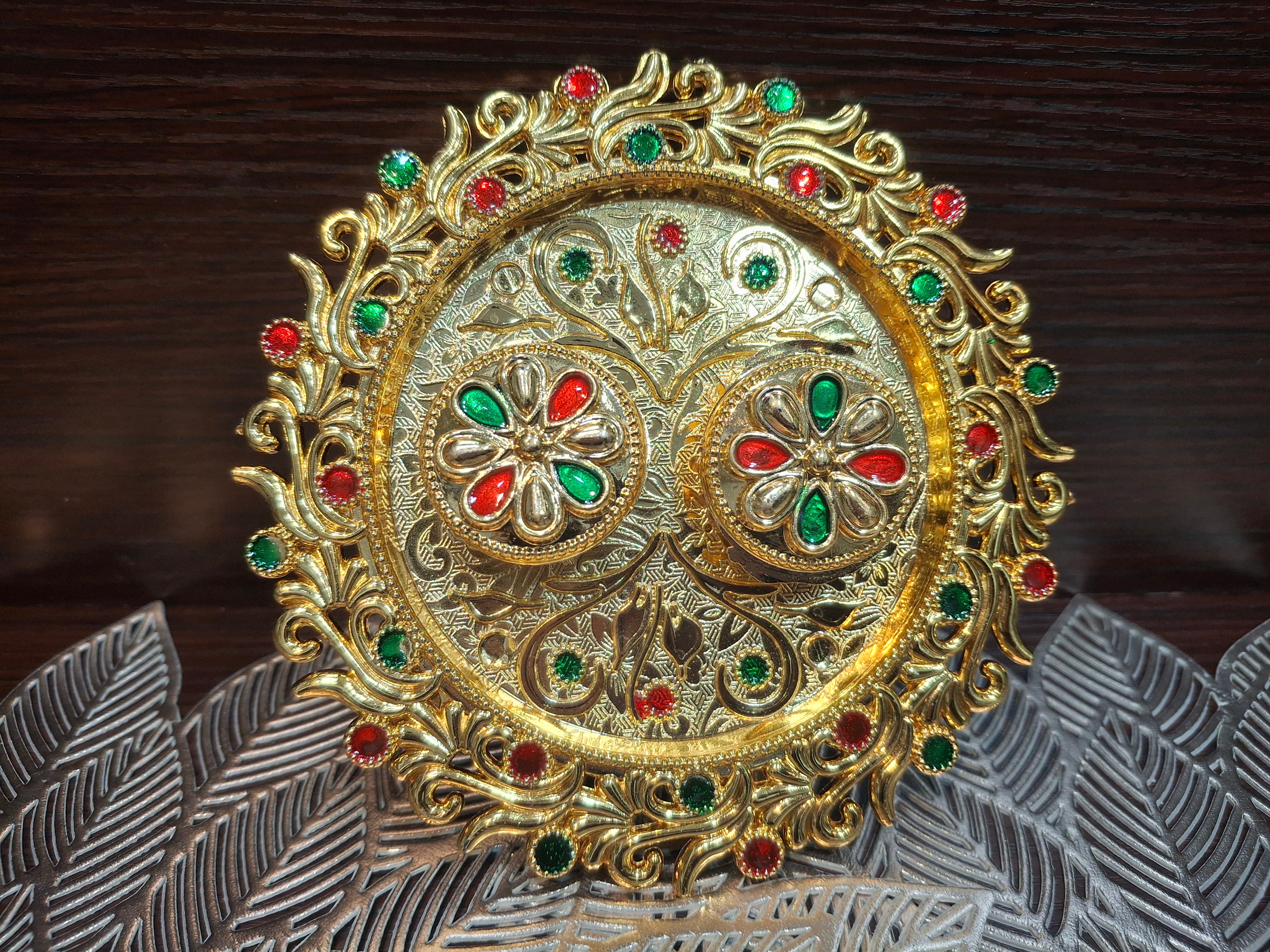 Rangoli Kumkum Platter