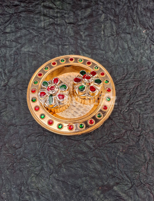 Full Moon Kumkum Platter