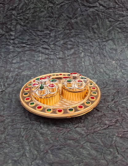 Full Moon Kumkum Platter