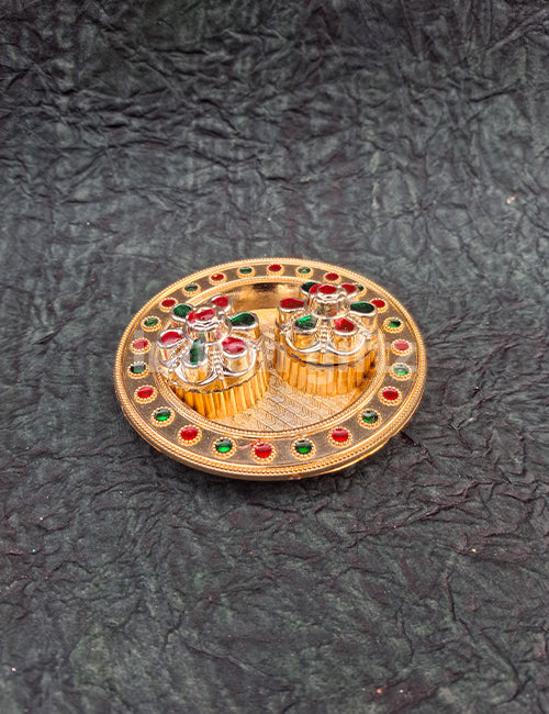 Full Moon Kumkum Platter