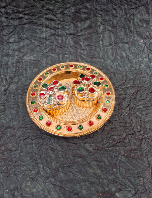 Full Moon Kumkum Platter