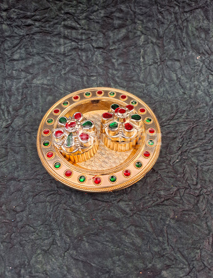 Full Moon Kumkum Platter