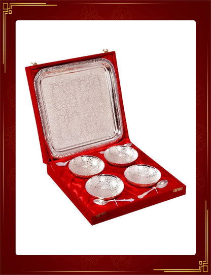 German Four Bowl Set – Silver