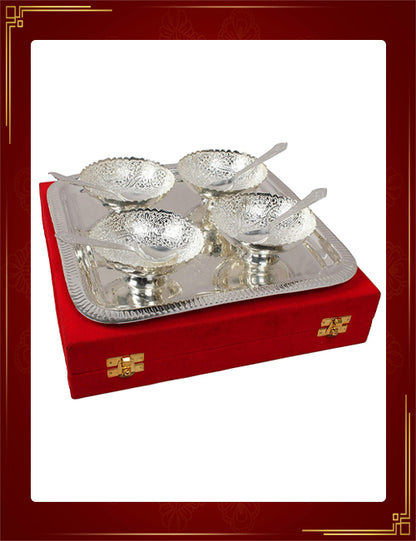 German Four Bowl Set – Silver