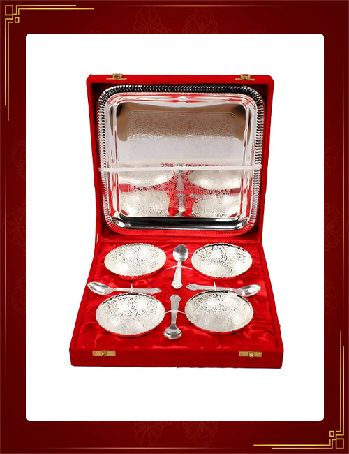 German Four Bowl Set – Silver