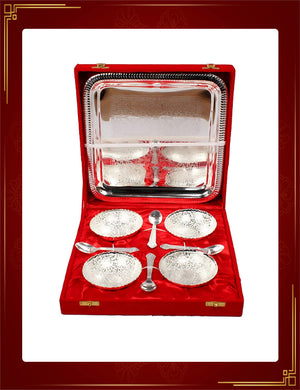 German Four Bowl Set – Silver