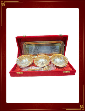 German Three Bowl Set (Gold)